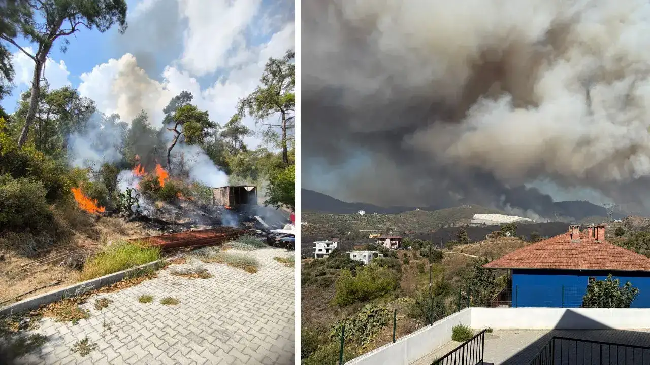 Türkiye’de 6 Bin 800 Orman Yangını, Antalya’da 13 Nokta! 3